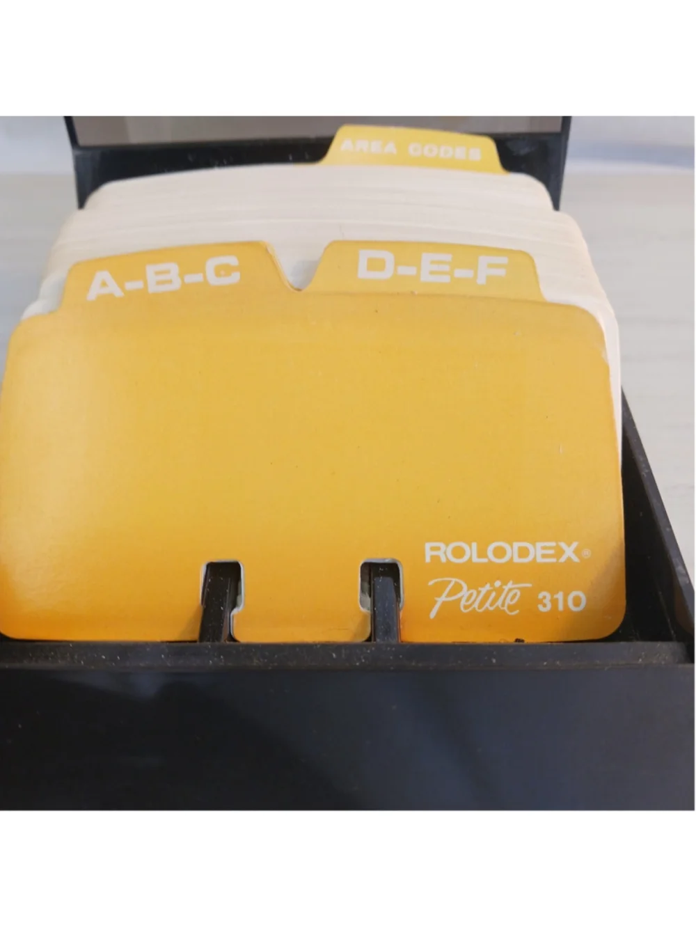 Rolodex Petite S-310 C Vintage Address & Phone Number Card File USA Made